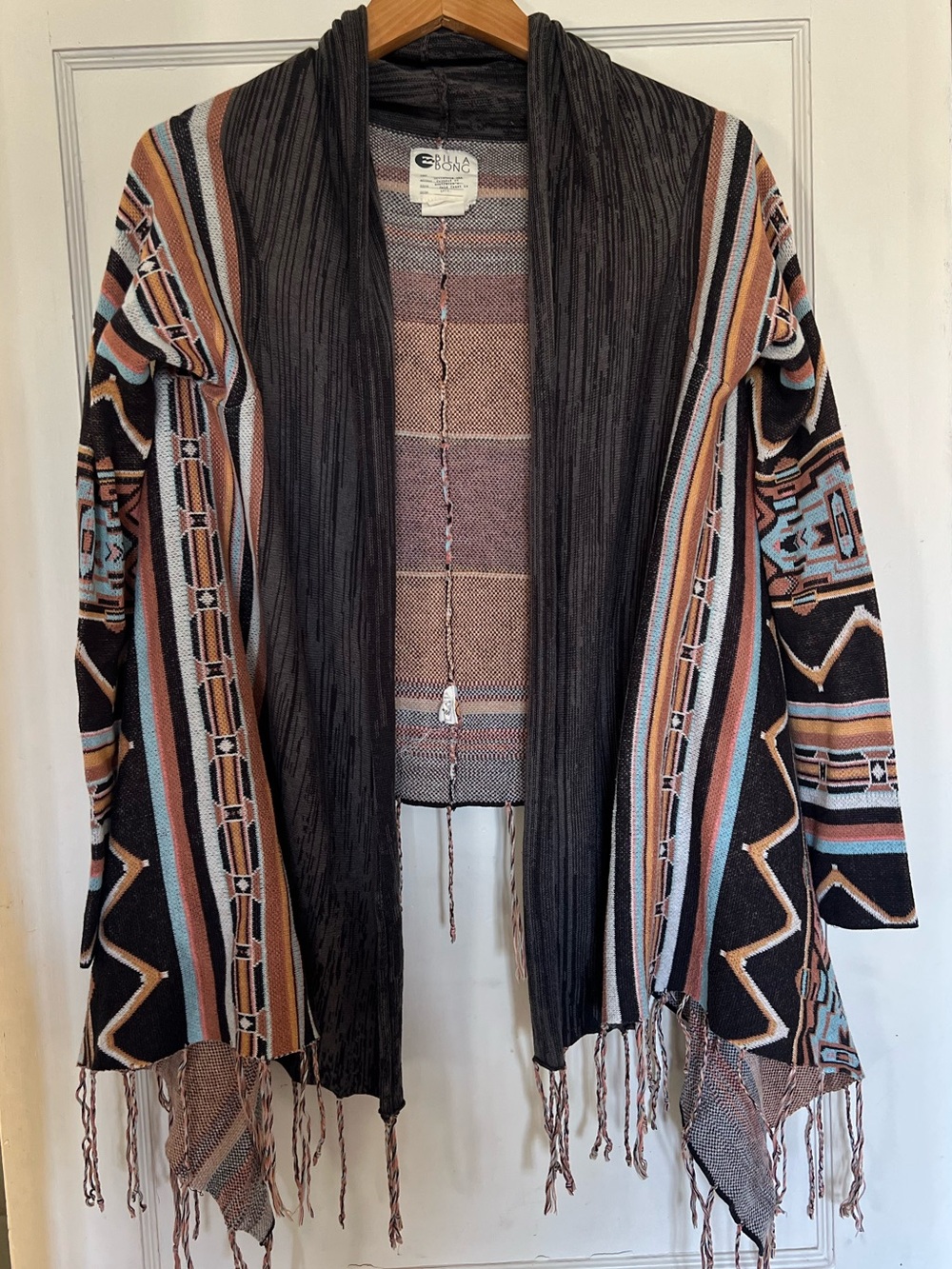Billabong Fringe Cardigan - Picture 2 of 6